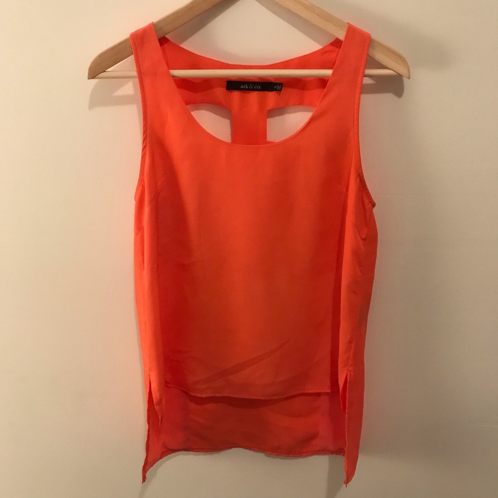 Cutout Back Top